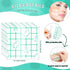 200 Pieces Makeup Hand Palette Adhesive Foundation Palette Disposable Foundation Mixing Tray Single Use Professional Make up Tools Clear Cosmetic ...