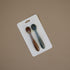 Rust and Charcoal Silicone Spoon Set by Mebie Baby, 2 Pack, Silicone Baby and Toddler Spoons for Snacks and Meal Time, Great Feeding Spoons for Ba...