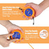 Portable Travel Clothesline Cord, Caudblor Adjustable 33ft Camping Clothes line, Laundry Drying Rope for Hotel Trip, Cruise, Outdoor/Indoor, with ...