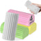 4pcs Damp Dusting Sponge Duster, Household Clean Sponges Duster for Cleaning Baseboards Blinds, Vents, Window Trunk, Scrub Magic Sponge Eraser Reu...