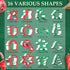 Christmas Cookie cutters Set 16 Pieces, Holiday Cookie Cutters with Comfort Grip, Stainless Steel Baking Cutters Christmas Shapes for Xmas, Ginger...