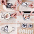 New Stainless Steel Ravioli Mould Dumpling Maker Mold Wrapper Pierogie Pie Crimper Pastry Dough Press Cutter Kitchen Gadgets (S 3inch)...