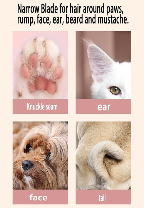 Dog Clippers for Grooming Hair Shaver for Pets Suitable for Pets Such As Dogs, Cats, Rabbits and Sheep Can Also Be Used for Topical Hair Trimming...