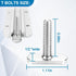 T Bolts for Kayak Track/Rail, Kayak Track Mount Accessories Screws 1 Inch Long, Nuts 1/2 Inch Wide, Kayak Hardware T-Slot Bolts 6 Pack...