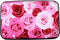 Credit Card Holder, Metal Card Wallet RFID Blocking Mini Slim Aluminum Business Hard Card Case for Women Men (Roses)...