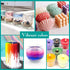 YRYM HT Candle Dye - 16 Popular Vibrant Colors Candle Making Liquid Oil-Based Dye for Wax - Safe and Natural (16 Bottle)...