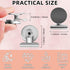 GRTARD 6 Pack Magnetic Clips Strong Refrigerator Magnet Clips with Anti-Scratch Sticky Pads, Clips Magnets for Fridge, Whiteboard Magnets Clips Fr...