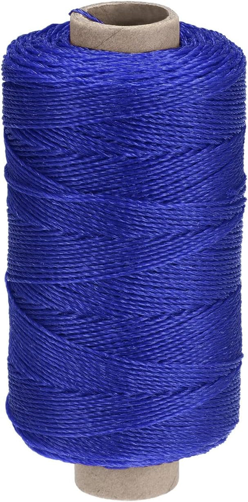 MECCANIXITY Twisted Mason Line Nylon Twine String Cord Blue 100M/109 Yard 1MM Dia for Netting, Landscaping, Home Improvement, DIY Projects, Crafti...