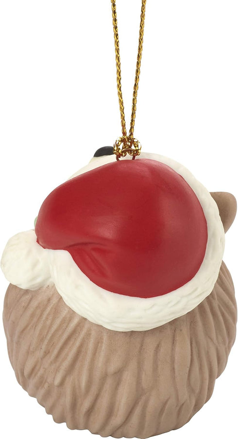 Precious Moments 201009 Sending Hedge Hugs 2020 Dated Animal Bisque Porcelain Ornament...