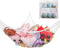 Jumbo Toy Hammock Stuffed Animals and Toy Storage Hammock Net 70" Wall Sling Corner Extra Large Kids Children Mesh Toy Net Organizer White...