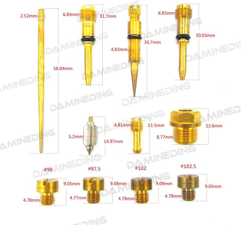 4 sets fit for 77-78 kz650 kz650c kz650d kz650b carburetor CARB REPAIR rebuild KIT...