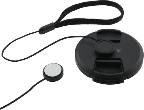 CamKix Lens Cap Keeper Bundle for Any SLR or DSLR Camera - Including 20 Lens Cap Holders - 2 Microfiber Cleaning Cloths - Great Accessories for Ph...