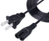 2 Prong Power Cord Replacement for DR.J Professional 3600 Brightness Home Theater Projector HI-04 1080P Mini Projector, Deeplee DP36 LCD Mini Proj...