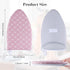 4 Pcs Steamer Ironing Glove Handheld Mini Ironing Board Heat Resistant Waterproof Ironing Mitt with Finger Loop for Clothes Steamers Protective Ga...