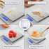 Wesoke Digital Food Scale Kitchen Baking Scale, 6.6lb/3kg Cooking Scale, Multifunction Gram Scale with 9 Units/Tare Function/LCD Display/2 Trays/S...