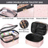 FITINI 3 Pieces Makeup Bags Double Layer Travel Large Cosmetic Cases Organizer Toiletry Bags Waterproof Small Zipper Pouch for Women Makeup Brush ...
