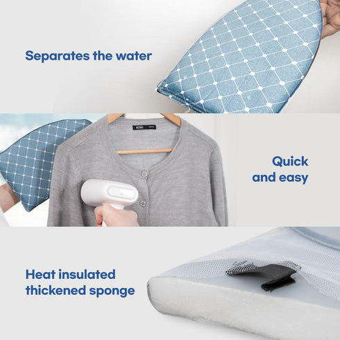 HubiCare Anti Steam, Heat Resistant Glove with Finger Loop, Clothes Steamer Accessories, Garment Steamer Mitt...