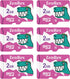 2GB Pack of 1, 6 Count Micro SD C10 Memory Card for Camera Tablet Smartphone with Adapter...