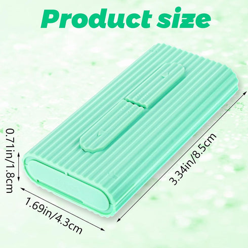 Dental Floss Portable Case Travel Floss Storage Case Toothpicks Dispenser Refillable Dental Floss Container with 10 Picks Automatic Floss Stick Or...