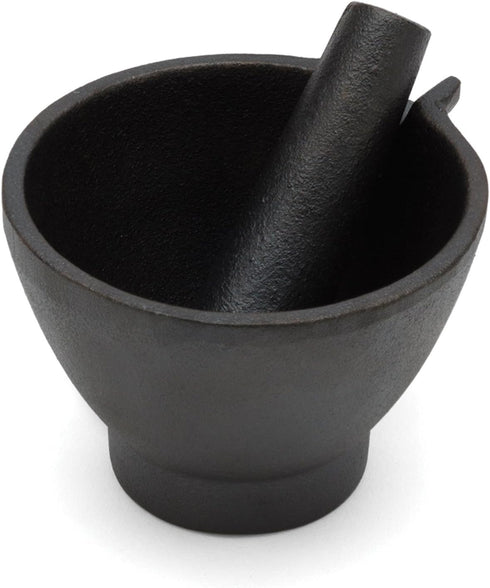 Fox Run Mortar and Pestle, Cast Iron, Black...