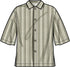 Simplicity Men's Relaxed Fit Shirt and Tapered Shorts or Pants Packet, Code 9279 Sewing Pattern, Sizes 34-42, White...