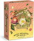 Galison Georgia Mini Shaped Puzzle - 100 Jigsaw Pieces Featuring Art by Bestselling Artist Wendy Gold, Die-cut Mini Shaped Puzzle, Makes a Great G...