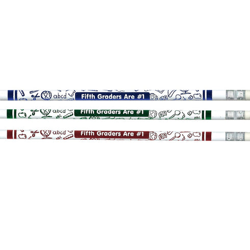 JRM7865B 5th Graders are #1 Pencils, 0.6" Height, 2.5" Wide, 7.5" Length (12 Count)...