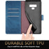 SUANPOT for Samsung Galaxy Note 9 6.4" with RFID Blocking Leather Wallet case Credit Card Holder, Flip Folio Book Phone case Cover Purse Poket for...