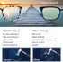 Henotin 4-Pack Blue Light Blocking Reading Glasses Women Men,Spring Hinge Computer Readers,Anti UV Ray Square Nerd Eyeglasses (4 pack Mix Color, 1...