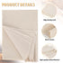 Proofing Cloth for Bread Baking 2PCS 17x29 Inches Linen Cloth Reusable Bread Proofing Cloth Thick Baking Bread Cloth for Rolling Dough, Baguettes,...