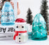 2 Set of Christmas Resin Mold with Lids Silicone Molds Epoxy Resin Christmas Tree Snowman Shaped 2 Styles Storage Box Jar for Decoration Container...