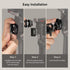 SMALLRIG Universal Phone Tripod Mount, Metal Cell Phone Mount with Cold Shoe Mount and M4 screws for DJI Stabilizers, Free Adjustment Phone Mount ...