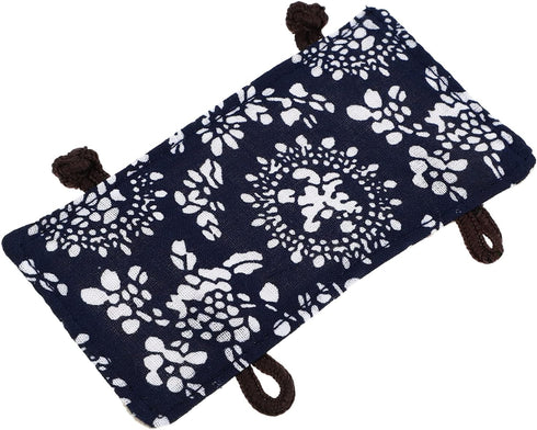 Pot Holders Teapot Handle Holder Cloth Tea Pot Handle Cover - Non Slip Pot Holder Sleeve Teakettle Handle Sleeve for Home Kicthen (Blue) Pan Handl...