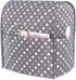 Luxja Dust Cover Compatible with 4.5-Quart and 5-Quart Stand Mixer, Cloth Cover with Pockets for Stand Mixer and Extra Accessories, Gray Dots...