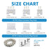 JST PH 2.0 mm Pitch 2-Pin/3-Pin/4-Pin JST Wiring Connecting IC Male Plugs, Female Sockets Housing and T-Shaped Crimp Terminal Kit. 150 Sets/750 Pi...