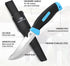 Mossy Oak Fishing Knife & Bait Knife, 4" Fish Fillet Knife with Protective Sheath, Razor Sharp 5Cr15MoV Stainless Steel Blade, Ergonomic Non-Slip ...