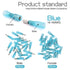 120PCS Heat Shrink Bullet Connectors Kit,Waterproof Electrical Female & Male Bullet Butt Terminals(12-10AWG,14-16AWG,18-22AWG)...