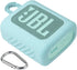 co2CREA Silicone Cover Replacement for JBL GO3 Go 3 Eco Waterproof Ultra Portable Bluetooth Speaker (Teal Case)...