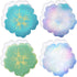 CCOZN 4 PCS Flower Silicone Coaster Molds for Epoxy Resin - Agate Cup Mat Mold for Resin Casting - DIY Craft Making...
