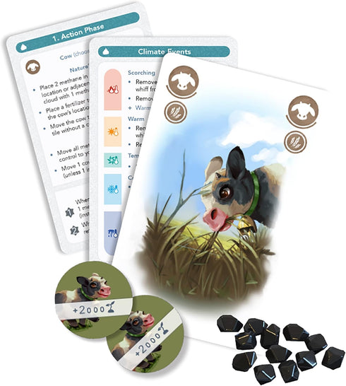 Petrichor: Cows Expansion - Ages 10+, 1-4 Players, 25 Min Per Player...