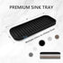 Silicone Sponge Holder Kitchen Sink Organizer Tray Dish Caddy Soap Dispenser, Scrubber Spoon Holder,Dishwashing Accessories 2 Pack (Black)...
