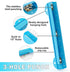 WorkLion Hole Puncher 3 Ring – Blue Portable Metal Hole Punch Single for Binder, 5 Sheet Capacity...