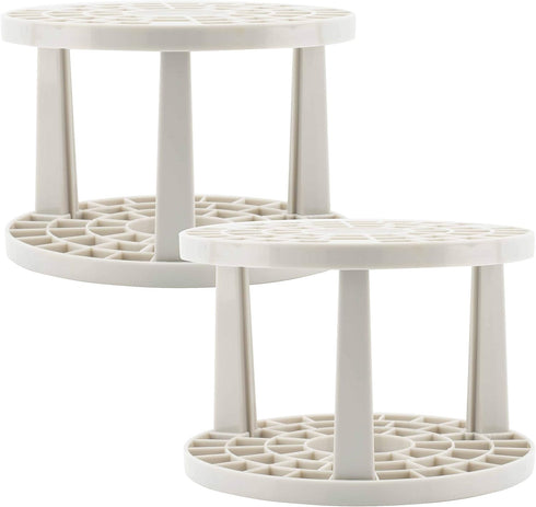 Creative Mark Brush Crate Brush Storage Holder - Brush Crate for Painting, Artists, Drying, & More! - Beige - 2 Pack...