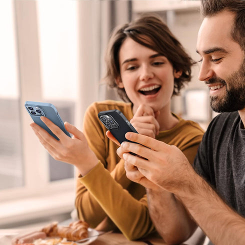 TORRAS Slim Fit for iPhone 13 Pro Max Case, Ultra-Thin 13 Pro Max Case Black, Lightweight Hard PC Cover with Secure Grip Phone Cases for iPhone 13...