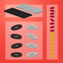 PLUS PLUS - Accessory Pack, Gray & Black - 2 Baseplates, 8 Wheels - Construction Building Stem/Steam Toy, Interlocking Mini Puzzle Blocks for Kids...