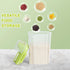 TBMax Rice Storage container 4 Lbs, Small Rice Dispenser with Measuring Cup, Lime Green Cereal Containers Flour Bin, Kitchen Food Storage Containe...