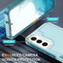 for Samsung Galaxy S22 Case, Full Body Heavy Duty Rugged Shockproof Protective Phone Cover with Lanyard Strap, Tempered Glass Screen Protector and...