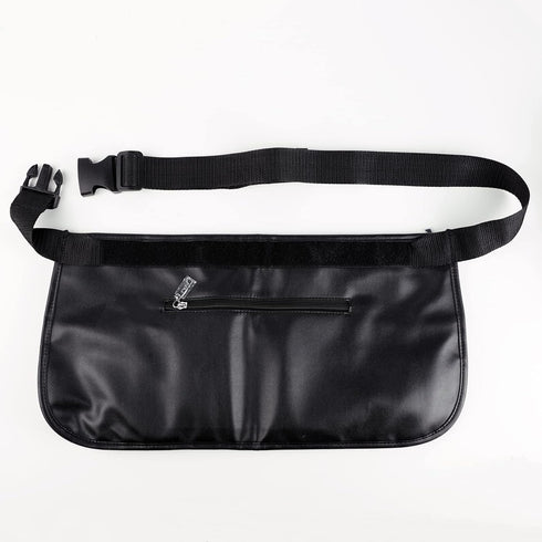 MSQ Makeup Brush Bag with Belt Cosmetic Brush Pouch Holder Organizer Multi Pocket Apron Pack with Adjustable Artist Belt Strap Large Capacity Grea...