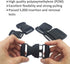 5 Set 1.25" Flat Buckles Dual Adjustable Buckles and Tri-Glide Slides Quick Side Release Buckle for Luggage Straps Pet Collar Backpack Repairing (...