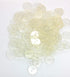 100 Duvet Flat Clear Buttons,Size 1/2"-) 2 Hole .Invisible Buttons,...